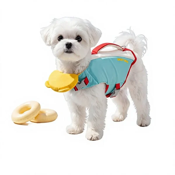 PetPetPick Dog Life Jacket with Rescue Handle